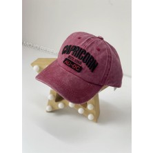 Mojo Bebek Mojo Erkek Çocuk Caprıcorn Yazılı Kasketli Şapka 136008 Bordo