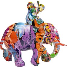Kare Design Dekoratif Obje Elefant Dumbo Uno Graffiti