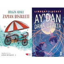 Can Yayınları Zaman Bisikleti 1 (Bilgin Adalı) ve Aydan Daha Uzakta (Lindsay Lackey)