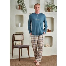 Relax Mode Erkek Patlı Pijama Takım - 10799