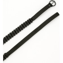 Uccello Kadın Suni Deri Zincir Örgü Detaylı Kemer – Metal Halkalı Şık ve Trend Model