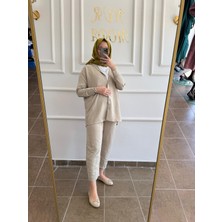 Nur Moda Keten Ikili Takım