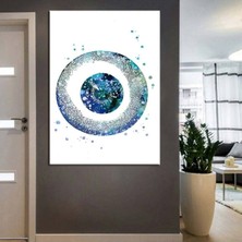 Göz Hastanesi, Göz Sağlığı Merkezi Tabloları 8 Hd Dijital Baskı Dikey Kanvas Tablo 543Q