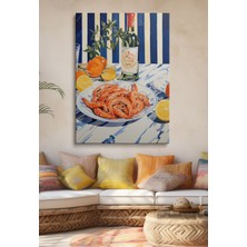 GülsenArt Kanvas Duvar Tablosu Tekli Hd Dijital Baskı Dikey Canvas Tablo Boho Klasik Modern 156