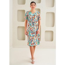 Relax Mode Kadın Dokuma Elbise - 45280