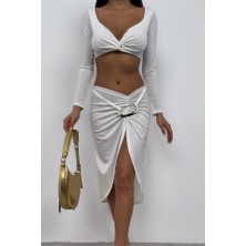 Nnstartshopping  Toka Detay Asimetrik Etek