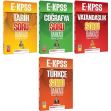 Indeks Akademi 2026 Ekpss Tarih + Coğrafya + Vatandaşlık + Türkçe Soru Bankası 4 Lü Set Indeks Akademi Yayıncılık