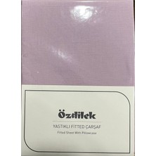 Özdilek Colurist Lastikli Fitted Tek Kişilik Çarşaf Takımı 100 x 200 +30 cm ( 30 cm Yükseklik ) Vizon