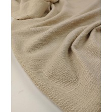 Kumaş Parça Capucino Renkte Örme Kumaş En: 140 cm
