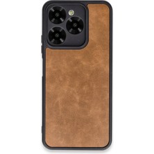 Techmrt Newface General Mobile Era 30 Kılıf Aras Deri Kapak - Taba