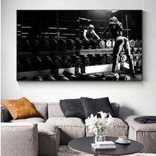 Ev Dekorasyon Gym Dekoratif Hd Dijital Baskı Yatay Kanvas Tablo 5532