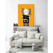 Kaws Energy Duvar Dekorasyonu Hd Dijital Baskı Dikey Kanvas Tablo Çocuk Odası Dekoru