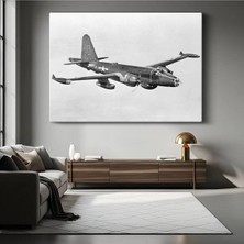 Bombardıman Uçağı Klasik Deniz Kanvas Tablo Kuvvetleri Hava Aracı Tablo