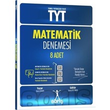 Barış Yks Tyt Matematik 8 Deneme Çözümlü - Barış Çelenk Barış Yayınları