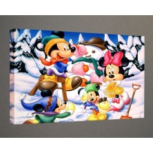 Dekoratif Hd Dijital Baskı Yatay Kanvas Tablo - Çocuk Odası Dekorasyonu Yatak Odası Dekor