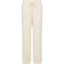 Only Onlscarlett Lıfe Wıde Pant Swt Noos Kadın Gri Eşofman Altı - 15346400