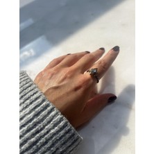 El Işi Tasarım Aquamarin Taşlı Yüzük