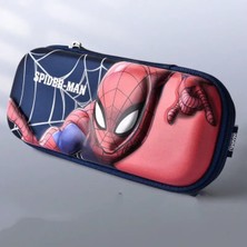 Ada Çanta Kırtasiye Çocuk Kalem Kutusu Örümcek Ad.figürlü Kabartmalı