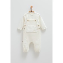 Caramell Cenova Premium Erkek Salopet Ekru