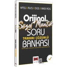 Yargı 2026 Kpss Meb-Ags Ales Dgs Sözel Mantık Orijinal Soru Bankası Çözümlü Yargı Yayınları