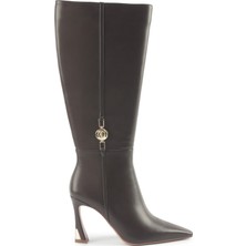 Nine West DUANE 5PR Koyu Kahve Kadın Topuklu Çizme
