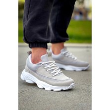 Femina Trendy KB-707  Kuback Taş Süet Yüksek Taban Bağcıklı Günlük Erkek Ayakkabı