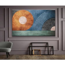 GülsenArt Soyut Tasarım Hd Dijital Baskı Yatay Kanvas Tablo Salon Dekor1