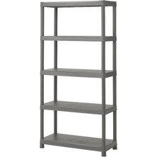 IKEA Runmarö Dış Mekan Raf Ünitesi Koyu Gri 90 x 40 x 182 cm