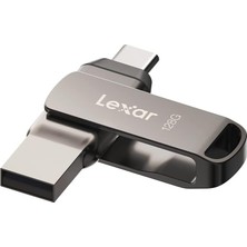 Lexar 128GB Jumpdrive Dual Drive D400 USB 3.1 Type-C Flash Sürücü