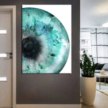 Göz Hastanesi, Göz Sağlığı Merkezi Tabloları 9 Hd Dijital Baskı Dikey Kanvas Tablo