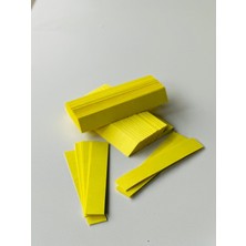 Orbak Kağıtçılık Sarı Parfüm Deneme Kağıdı 100’LÜ | Koku Test Şeritleri | Parfüm Tester Kağıdı