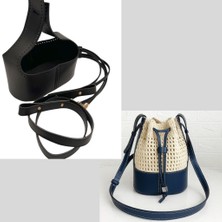 Angel Çanta Aksesuar Torba2 Model Çanta Yapım Aparatı Siyah Renk Light Gold Metalli