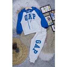 Erkek Çocuk Eşofman Takımı %100 Pamuk Kapüşonlu