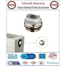 Gross AVM Petek Radyatör Havlupan Hava Alma Purjörü - 1/2''