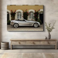Mercedes-Benz Slr Mclaren Klasik Kanvas Tablo Alman Lüksü Mimari Prestij Tablo
