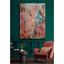 Kanvas Duvar Tablosu Tekli Canvas Hd Dijital Baskı Dikey Tablo Boho Klasik Modern Picasso 017