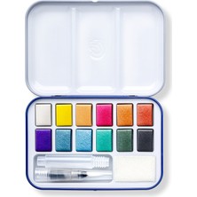 Staedtler - Wiz Design / 888M M12-C Staedtler Sulu Boya Metalik Renkler 12'li