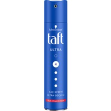 2 Adet  Taft Saç Spreyi 250 ml No 4 Ultra Arginine Güç
