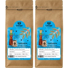 Lacupp - Tanzanya - Öğütülmüş Filtre Kahve/çekirdek Kahve - 250 gr x 2 Adet | 100% Arabica
