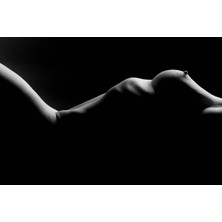 Nü Kadın Hd Dijital Baskı Yatay Kanvas Tablo Salon Yatak Odası Duvar Dekoru