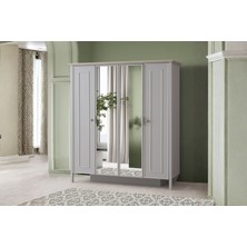 Doressa Lumis 4 Kapılı Gardırop