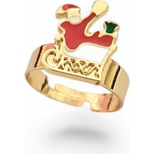 Hg.Aksesuar Yılbaşı Figürlü Eklem Yüzük