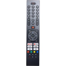 Geylani Vestel Youtube Netflix Prime Video Twitchtuşlu-Smart Tv Kumanda LCD 12359