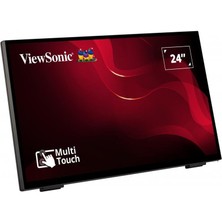 Viewsonic 23.8¨ TD2465 Dokunmatık 7ms 60HZ Va 1920X1080 Fhd 250 HDMI Dp Monitör