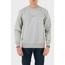 Tommy Hilfiger Pamuklu Regular Fit Logolu Sweat Erkek Sweat MW0MW33639 P01