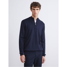 LC Waikiki Artı Yeni Sezon Dik Yaka Erkek Triko KAZAK_8684684328661