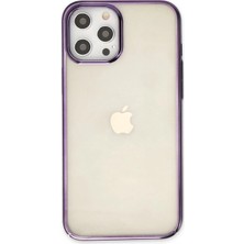 MiraLive iPhone 12 Pro Max Kılıf Element Silikon - Mor (K95)