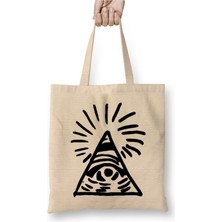 Toyaso Life Is Strange Trapped By Destiny Beyaz Bez Çanta Uzun Saplı Alışveriş Çantası Plaj Çantası