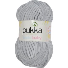 Pukka Lindo Baby Kadife Ip Açık Gri 70942