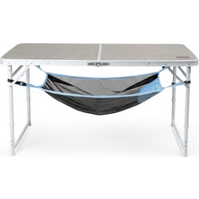 Haegs Masa Altı Saklama Filesi, Eşya Depolama, Düzenleyici Organizer Kese Hurç File - XL-80X40 cm - Mavi